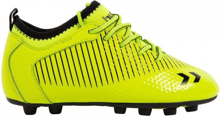 Hummel Zoom FG Jr. voetbalschoenen neon geel zwart