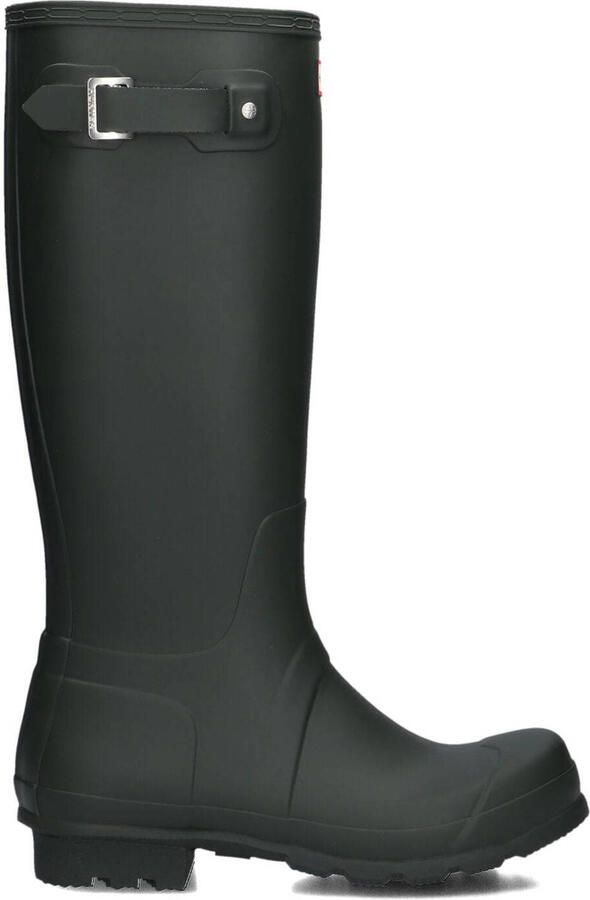 HUNTER Regenlaarzen Heren Mens Original Tall Rubber Groen