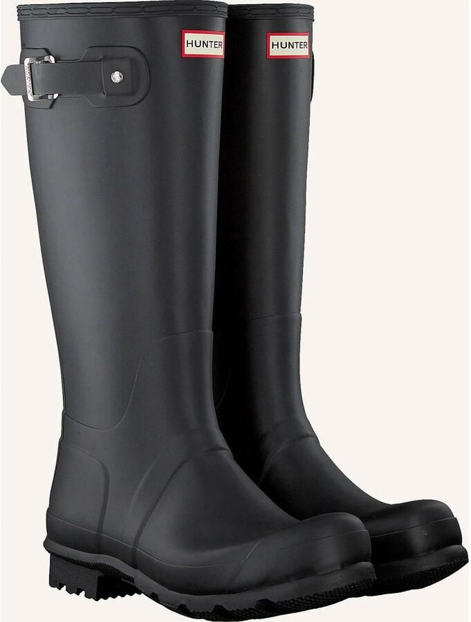 HUNTER Regenlaarzen Heren Mens Original Tall Rubber Zwart - Foto 3