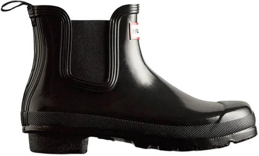 Hunter Boots Women's Original Chelsea Gloss Rubberlaarzen zwart