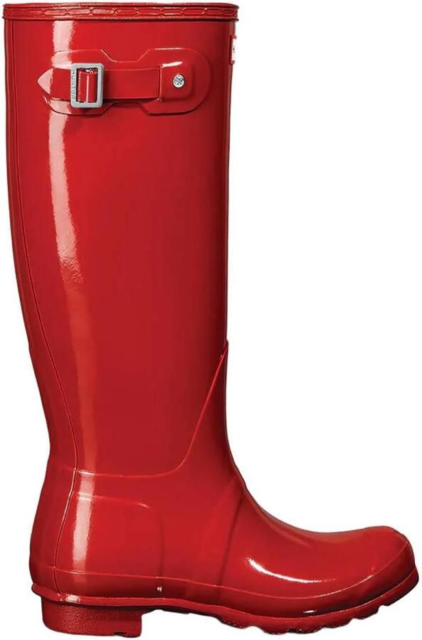 HUNTER Regenlaarzen Dames Womens Original Tall Rubber Rood - Foto 2