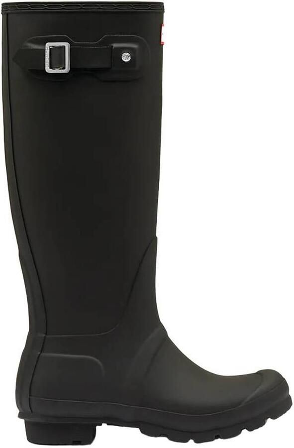 HUNTER Regenlaarzen Dames Womens Original Tall Rubber Zwart