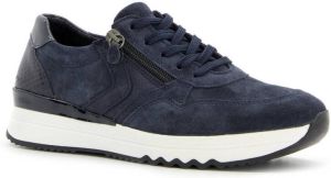 Hush Puppies leren dames sneakers Blauw Echt leer Uitneembare zool