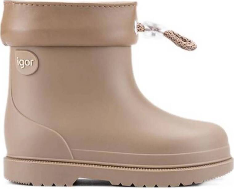 Igor Bimbi Euri regenlaarzen beige kids Rubber 25