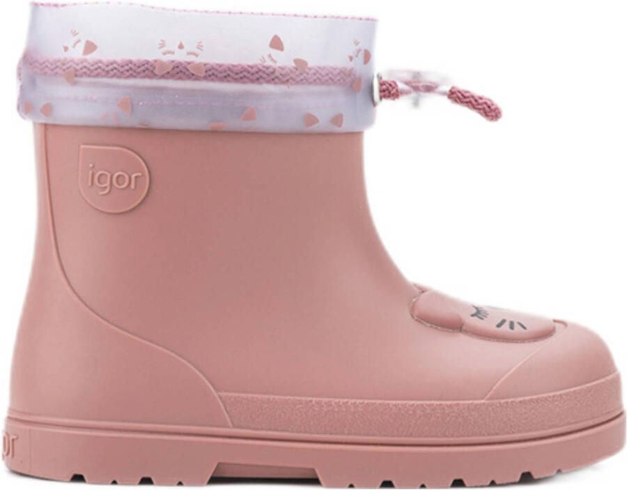 Igor Mendi Gato regenlaarzen roze