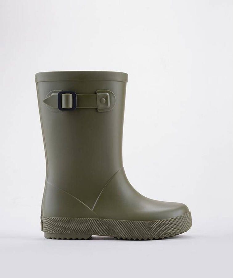 Igor regenlaarzen kaki Groen Rubber Effen 27