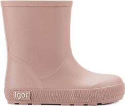 Igor Yogi regenlaarzen lichtroze Meisjes Rubber Effen