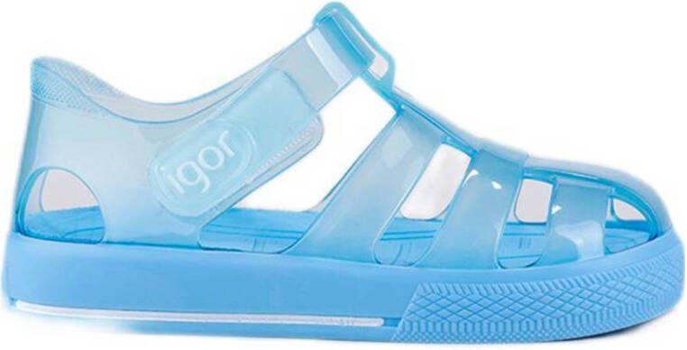 Igor Star Brillo waterschoenen blauw Meisjes Rubber 20