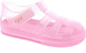 Igor waterschoen 10265 049 velcro glitter roze