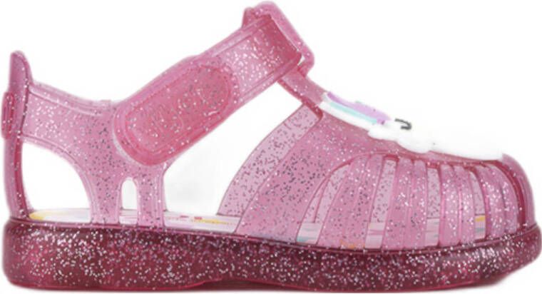 Igor waterschoenen roze glitter