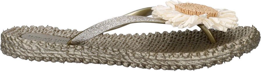 ILSE JACOBSEN Teenslippers Dames Cheerful16f Maat: 41 Materiaal: Rubber Kleur: Zilverkleurig - Foto 7