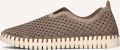 ILSE JACOBSEN Instappers Dames Tulip3275 Textiel Taupe - Bruin