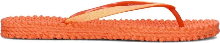 Ilse Jacobsen Hornbæk Oranje Glitter Strand Slippers Cheerful01 Orange Dames - Foto 7