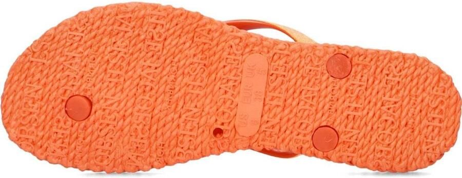 Ilse Jacobsen Hornbæk Oranje Glitter Strand Slippers Cheerful01 Orange Dames - Foto 4
