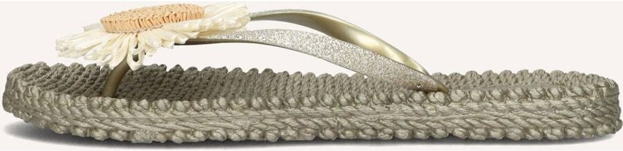 ILSE JACOBSEN Teenslippers Dames Cheerful16f Maat: 39 Materiaal: Rubber Kleur: Zilverkleurig - Foto 9