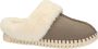 ILSE JACOBSEN Pantoffels Dames Tulip3871 Maat: 36 Materiaal: Suèdelook Kleur: Grijs - Thumbnail 2