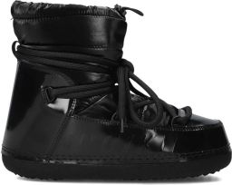 INUIKII Snowboots Dames Mountain Metallic Textiel Zwart