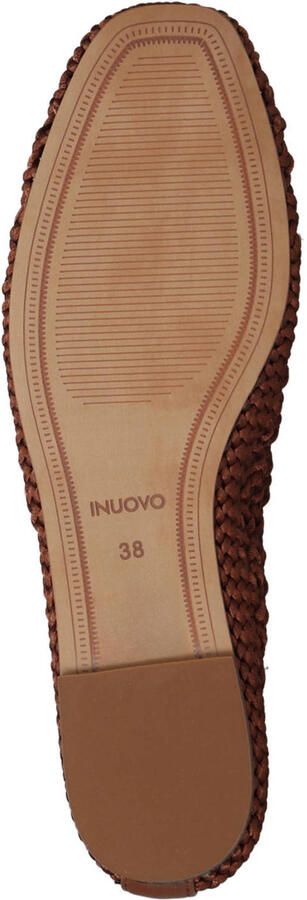 Inuovo ballerina's met gevlochten bruin - Foto 3