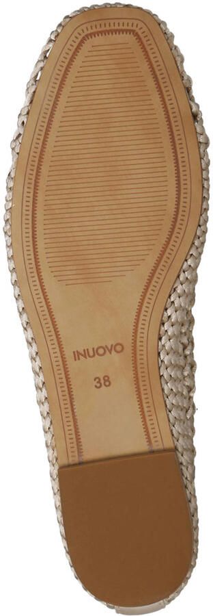 Inuovo ballerina's met gevlochten ecru - Foto 2