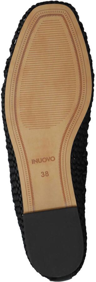 Inuovo ballerina's met gevlochten zwart - Foto 3