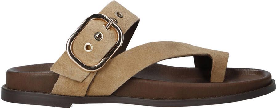 Inuovo suède slippers beige