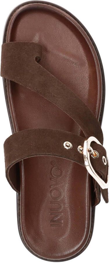 Inuovo suède slippers bruin - Foto 3