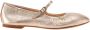 Inuovo leren ballerina's goud - Thumbnail 1