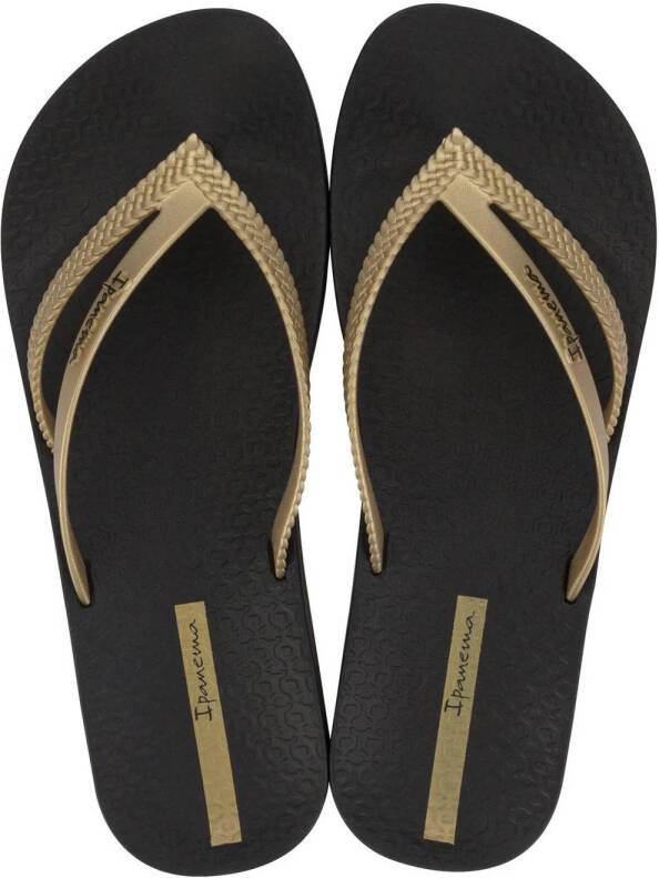 Ipanema Anatomic Bossa Soft Dames Slippers Black Gold