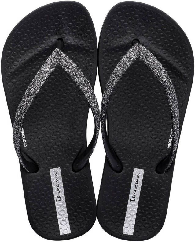 Ipanema Anatomic Lolita Kids teenslippers zwart Meisjes Rubber 25 26
