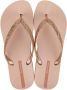 Ipanema Anatomic Lolita teenslippers met glitters lichtroze - Thumbnail 2