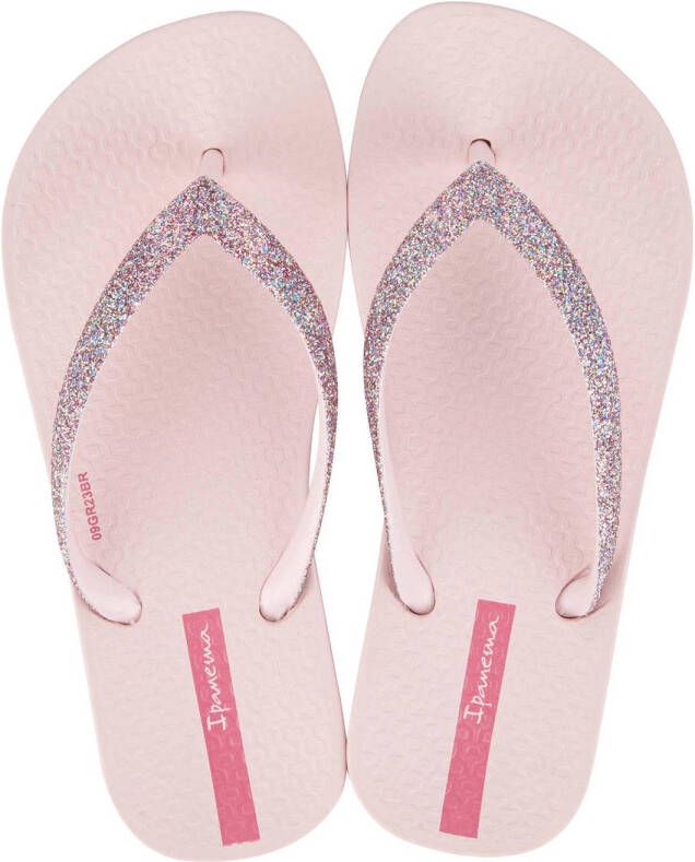 Ipanema Anatomic Lolita teenslippers met glitters lichtroze Meisjes Rubber 28 29 - Foto 2
