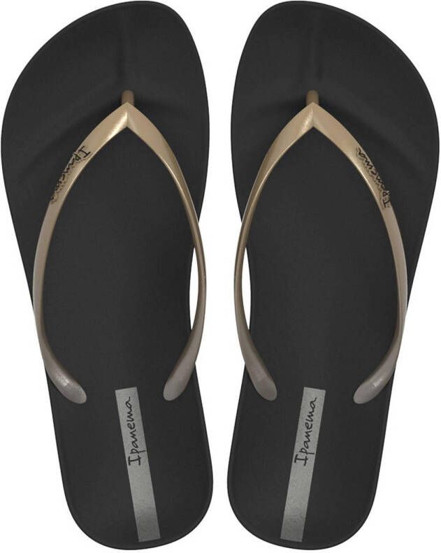 Ipanema Anatomic Shine teenslippers zwart goud