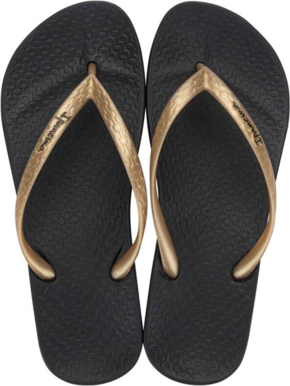 Ipanema Anatomic Tan Dames Slippers Black Gold