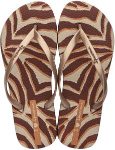Ipanema Animale Slippers Dames Beige Gold Brown