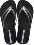 Ipanema Bossa Anatomic Soft Slippers Dames Black Silver - Thumbnail 1