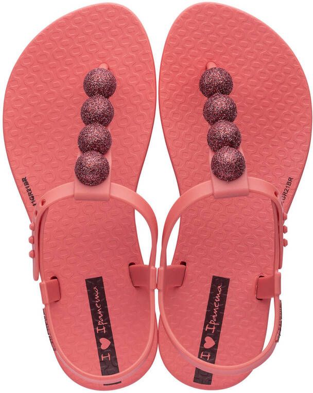 Ipanema Class Glow sandalen koraalrood