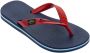 Ipanema Classic Brasil teenslippers blauw rood Jongens Meisjes Gerecycled materiaal (duurzaam) 29 30 - Thumbnail 1