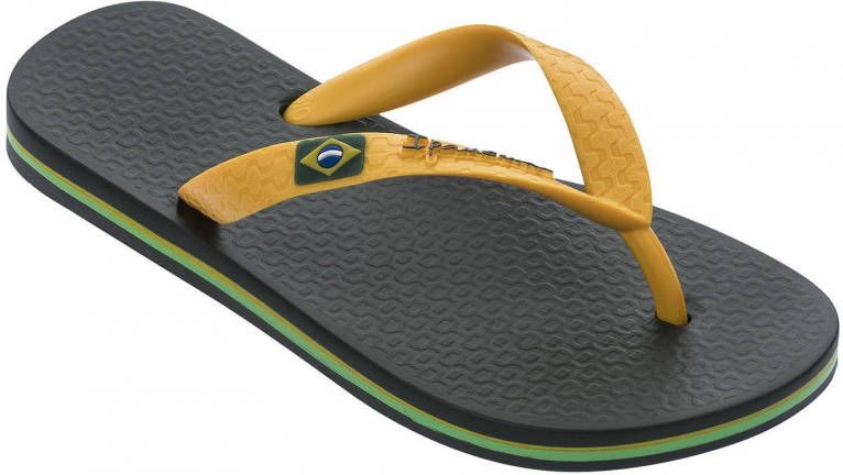 Ipanema Classic Brasil teenslippers geel Zwart Gerecycled materiaal (duurzaam) 27 28