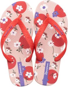Ipanema Classic Kids Slippers Unisex Junior Beige Red