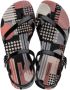Ipanema Fashion Sandal sandalen zwart roze Meisjes Rubber Meerkleurig 25 26 - Thumbnail 1