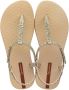 Ipanema Class Brilha Slippers Dames Beige - Thumbnail 1