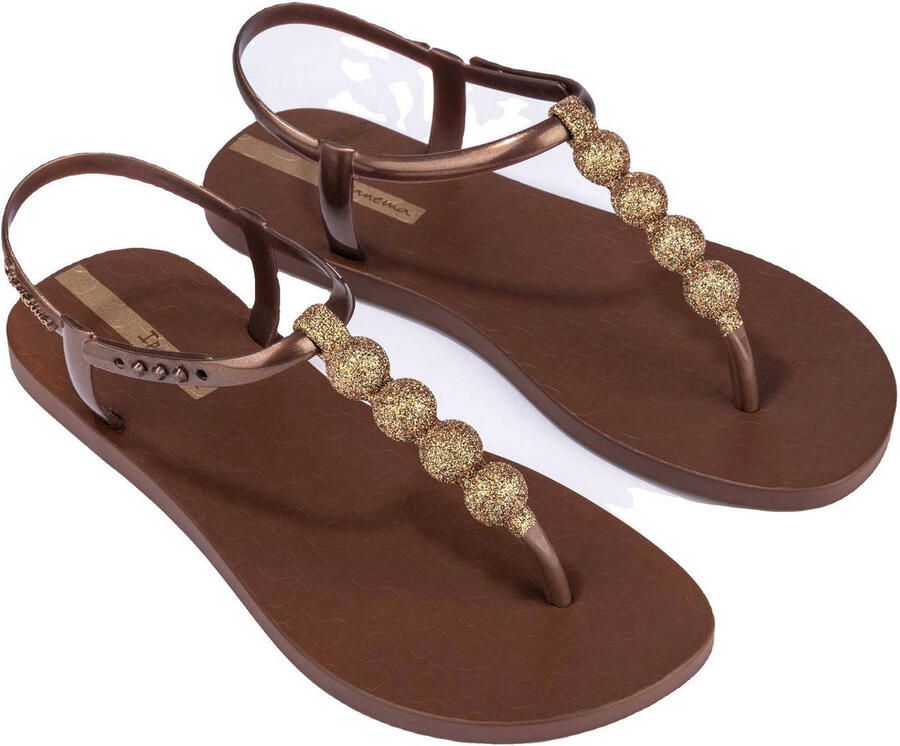 Ipanema Class Easy On Glow Dames Slippers Brown - Foto 3