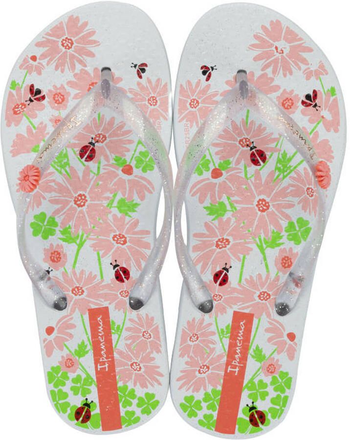 Ipanema slippers wit meerkleurig