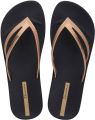 Ipanema Anatomic Bossa Soft Dames Slippers Black Gold - Goud