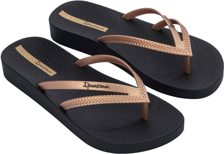 Ipanema Anatomic Bossa Soft Dames Slippers Black Gold - Foto 3