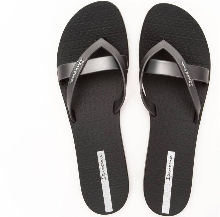 Ipanema Kirei teenslippers zilver zwart