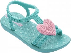 Ipanema My First teenslippers turquoise roze