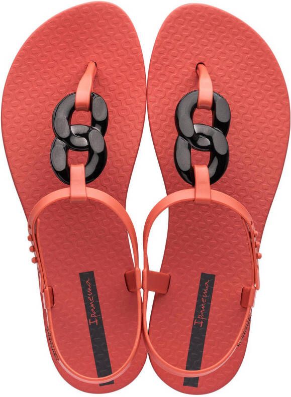 Ipanema Class Conect Slippers rood Rubber