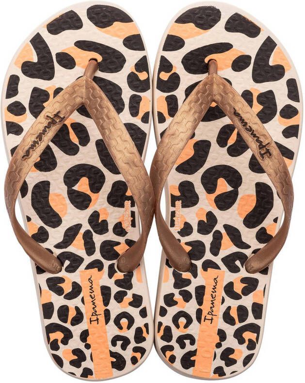 Ipanema slippers oranje zwart