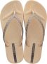 Ipanema Anatomic Mesh Plateau Slippers Dames Beige - Thumbnail 1